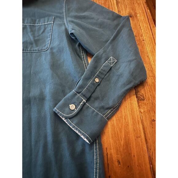 Tommy Bahama Long Sleeve Button Up Shirt Men‘s Size Large Soft Comfort Stitching - Picture 7 of 15